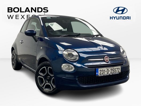 Fiat 500 Hatchback, Petrol, 2023, Blue