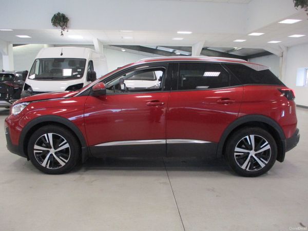 Peugeot 3008 SUV, Diesel, 2020, Red