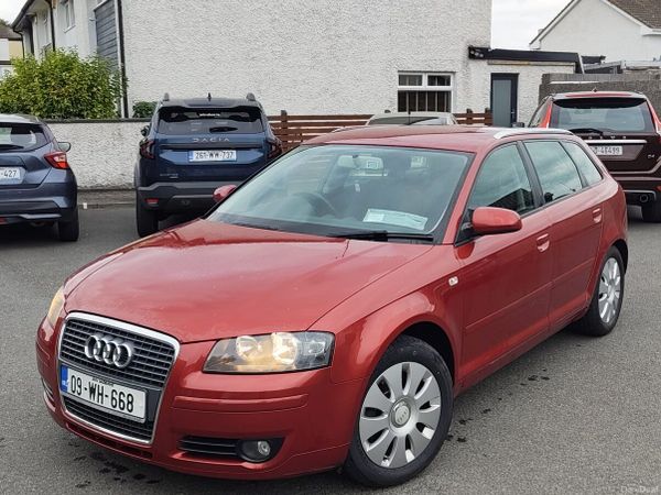 Audi A3 Hatchback, Petrol, 2009, Red