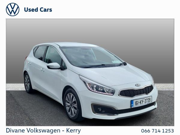 Kia Ceed Hatchback, Diesel, 2016, White