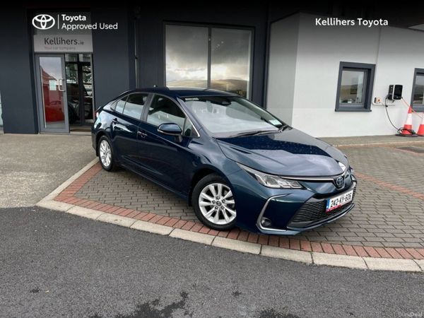 Toyota Corolla Saloon, Petrol Hybrid, 2024, Blue