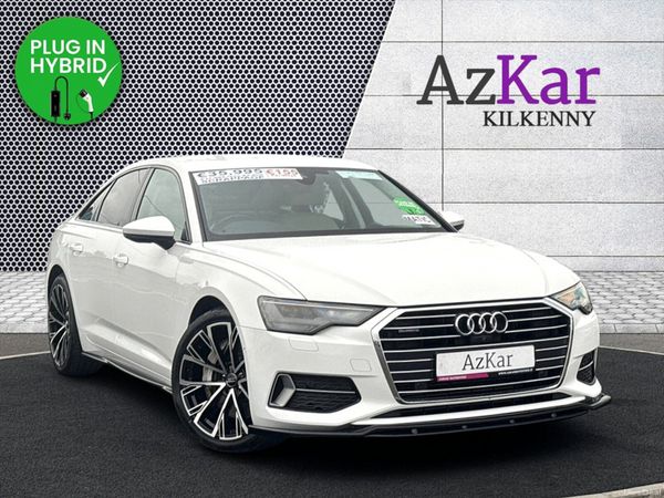 Audi A6 Saloon, Petrol Plug-in Hybrid, 2023, White