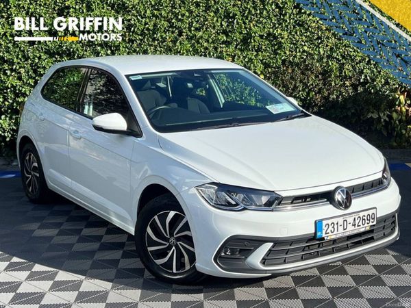 Volkswagen Polo Hatchback, Petrol, 2023, White