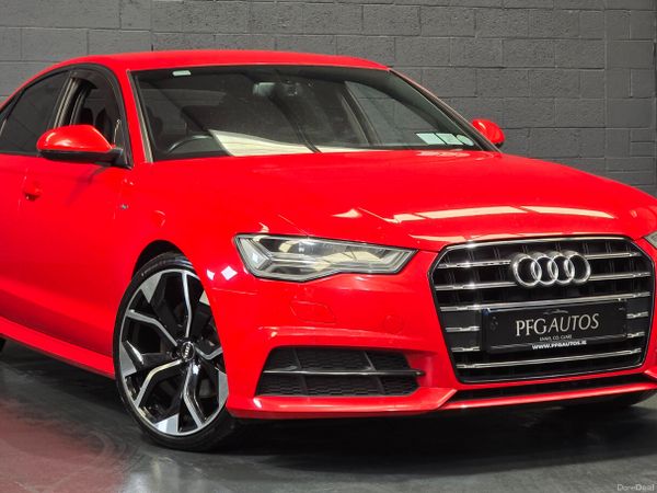 Audi A6 Saloon, Diesel, 2017, Red