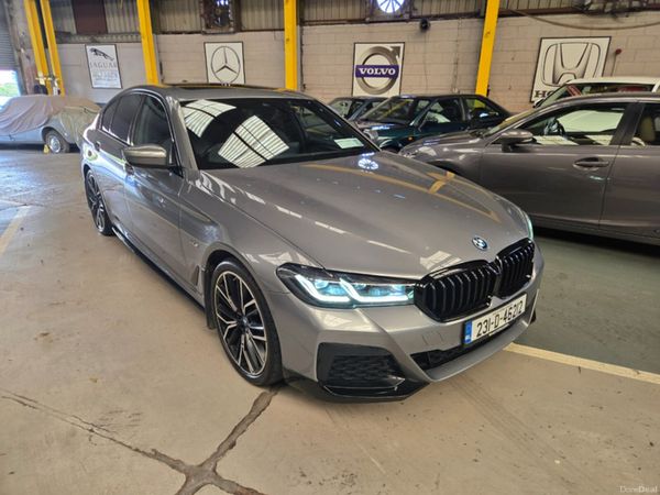 BMW 5-Series Saloon, Petrol Plug-in Hybrid, 2023, Grey