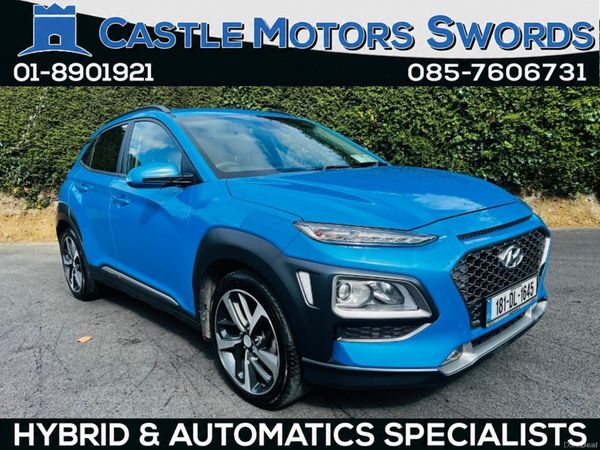 Hyundai KONA MPV, Petrol, 2018, Blue