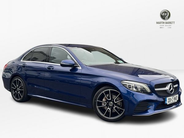 Mercedes-Benz C-Class Saloon, Diesel, 2020, Blue