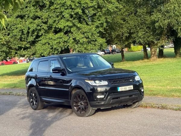 Land Rover Range Rover Sport SUV, Diesel, 2017, Black