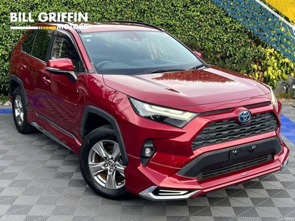 Toyota RAV4 SUV, Petrol Hybrid, 2022, Red