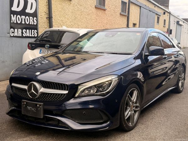 Mercedes-Benz CLA Saloon, Petrol, 2017, Blue