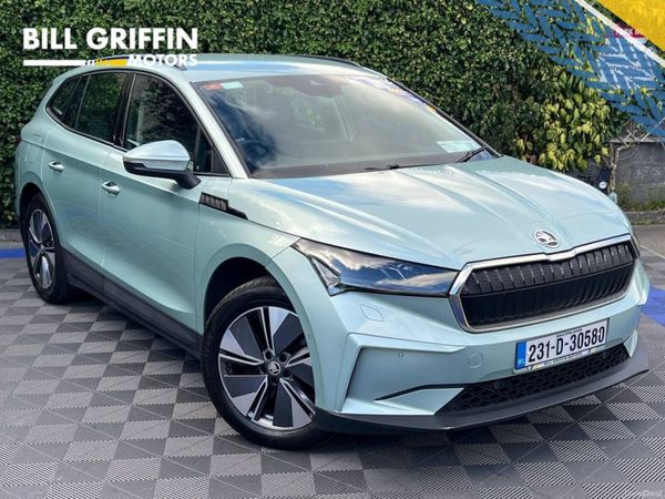 Skoda Enyaq Estate, Electric, 2023, Green