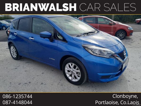 Nissan Note Hatchback, Petrol Hybrid, 2019, Blue