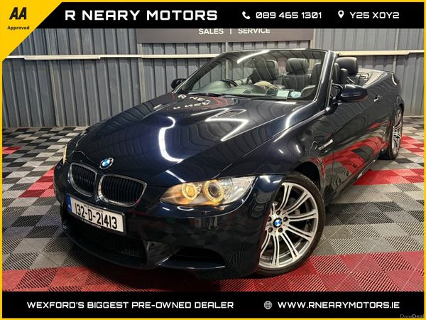 BMW M3 Convertible, Petrol, 2013, Black