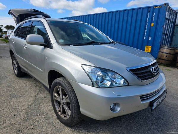 Lexus RX SUV, Petrol Hybrid, 2008, Silver