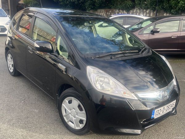 Honda Fit Hatchback, Petrol Hybrid, 2013, Black