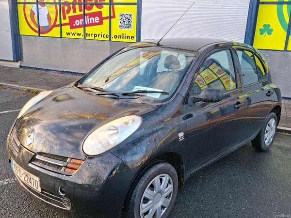 Nissan Micra Hatchback, Petrol, 2005, Black