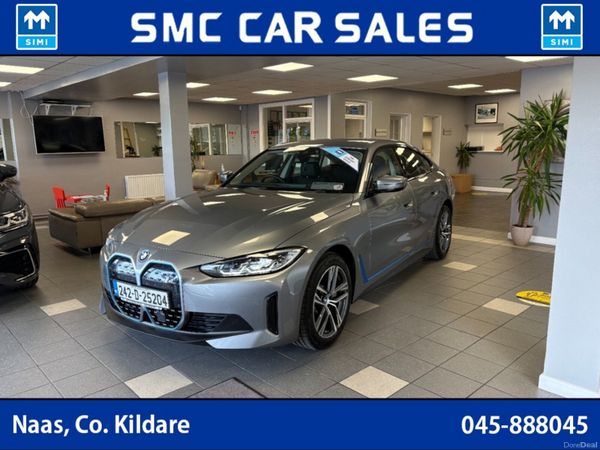 BMW i4 Coupe, Electric, 2024, Grey