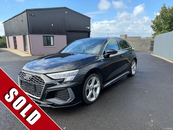 Audi A3 Hatchback, Petrol Hybrid, 2022, Black