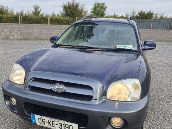 Hyundai Santa Fe SUV, Diesel, 2005, Blue
