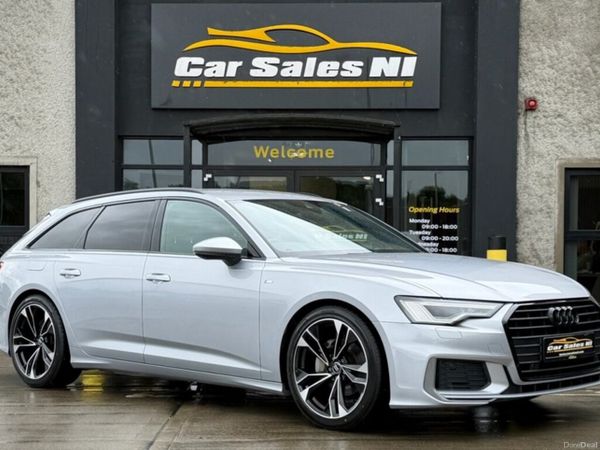 Audi A6 Estate, Diesel Hybrid, 2022, Silver