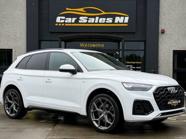 Audi Q5 SUV, Diesel Hybrid, 2023, White