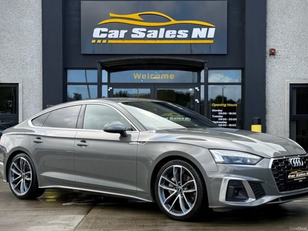 Audi A5 Hatchback, Diesel Hybrid, 2023, Grey