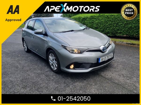 Toyota Auris Hatchback, Petrol Hybrid, 2016, Grey