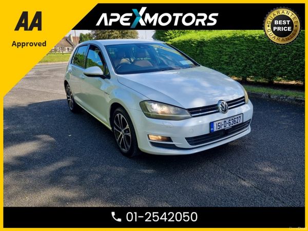 Volkswagen Golf Hatchback, Petrol, 2015, White