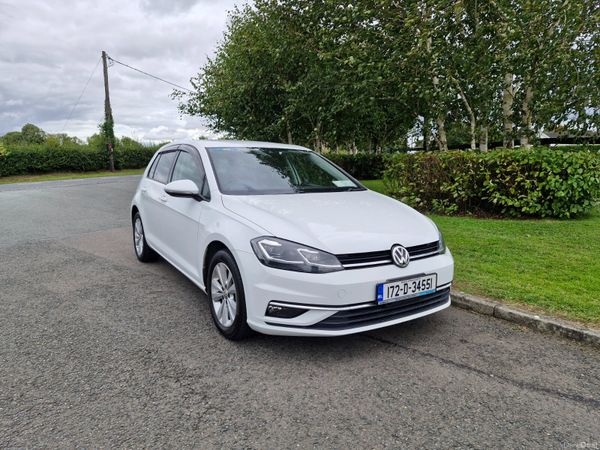 Volkswagen Golf Hatchback, Petrol, 2017, White