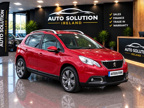 Peugeot 2008 Hatchback, Diesel, 2017, Red