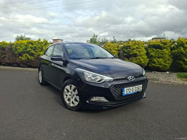 Hyundai i20 Hatchback, Petrol, 2017, Black
