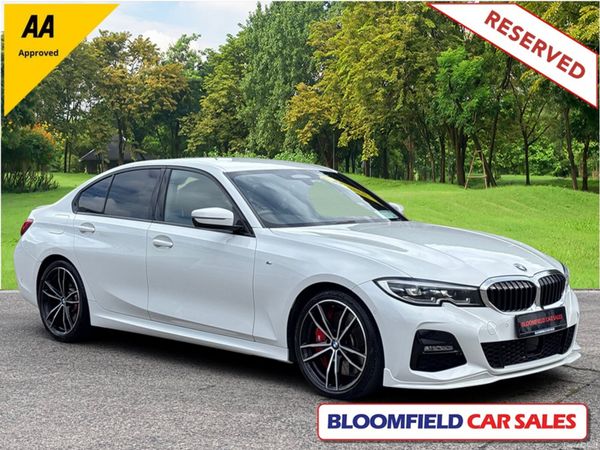 BMW 3-Series Saloon, Diesel, 2019, White