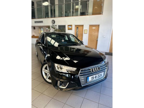 Audi A4 Saloon, Diesel, 2019, Black