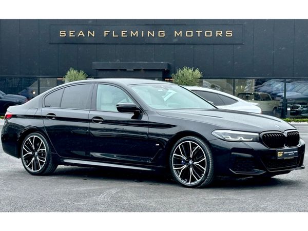 BMW 5-Series Saloon, Diesel, 2022, Black