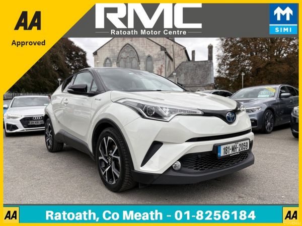 Toyota C-HR SUV, Petrol Hybrid, 2018, White
