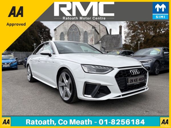 Audi A4 Saloon, Diesel, 2021, White