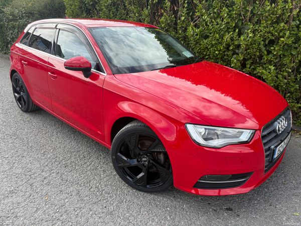 Audi A3 Hatchback, Petrol, 2015, Red