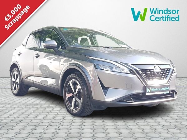 Nissan Qashqai MPV, Petrol Hybrid, 2023, Grey