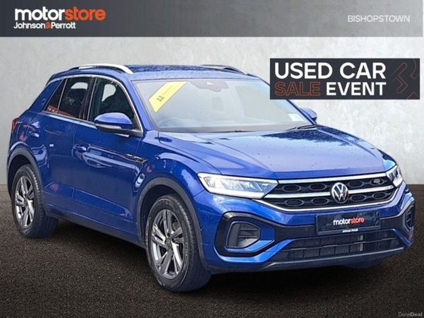 Volkswagen T-Roc SUV, Petrol, 2023, Blue