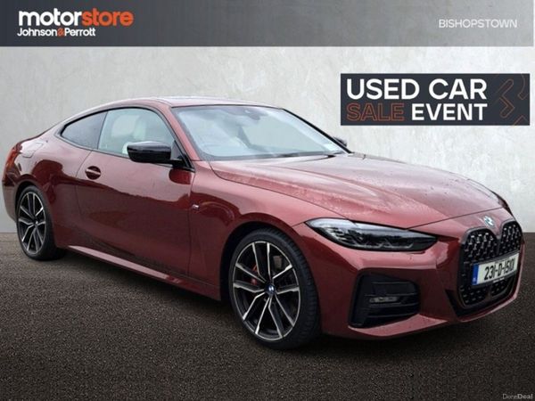 BMW 4-Series Coupe, Diesel, 2023, Red