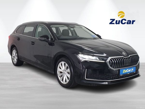 Skoda Superb Estate, Petrol Plug-in Hybrid, 2025, Black