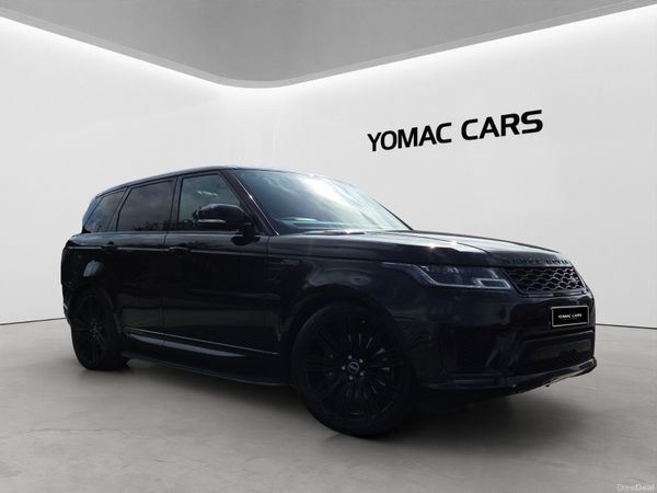 Land Rover Range Rover Sport SUV, Petrol Plug-in Hybrid, 2019, Black