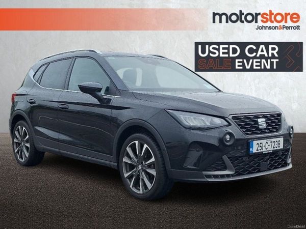 SEAT Arona SUV, Petrol, 2025, Black