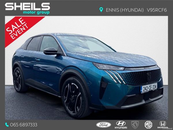 Peugeot 3008 MPV, Electric, 2024, Blue