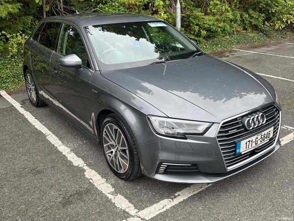 Audi A3 Hatchback, Petrol Plug-in Hybrid, 2017, Grey