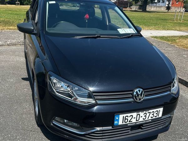 Volkswagen Polo Hatchback, Petrol, 2016, Black