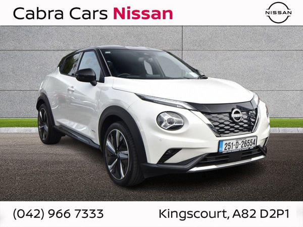 Nissan Juke SUV, Petrol Hybrid, 2025, White