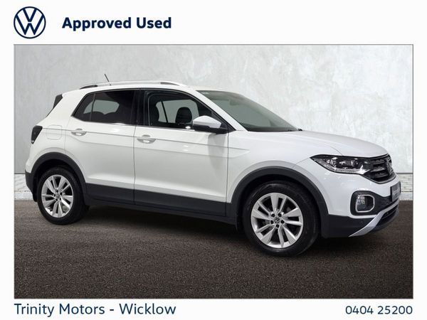 Volkswagen T-Cross Estate, Petrol, 2021, White