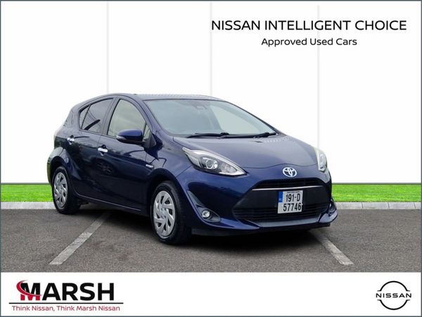 Toyota Aqua Hatchback, Petrol Hybrid, 2019, Blue