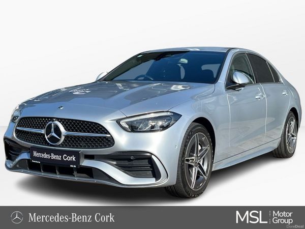 Mercedes-Benz C-Class Saloon, Petrol Plug-in Hybrid, 2022, Silver